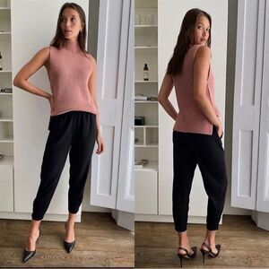 BABATON The Group Aritzia Black Dress Joggers S